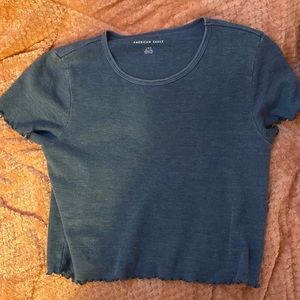 Worn out once, size large from American Eagle cute navy dark blue!Love the style